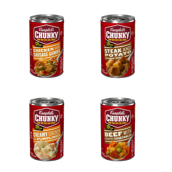 Campbell’s Chunky 8-Pack – Hearty Soups for Ultimate Comfort