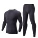 thumbnail image 1 of Ceisia Warm Skin-Friendly Mens Slim Fit Solid Color Thermal Underwear Set Gifts, 1 of 8