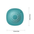 thumbnail image 2 of TIMIFIS Floor Drain Cover Sink Filter Mesh Bathroom Bathroom Floor Excrete Cover Kitchen Sewer Filter Mesh Kitchen Gadgets, 2 of 2