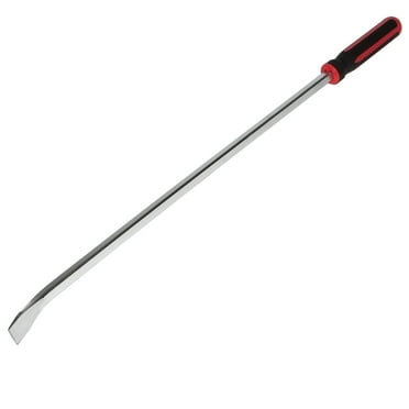 Stark USA 36" Industrial Jumbo Angled Tip Pry Bar Heavy Duty with Padded Handle
