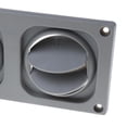 thumbnail image 3 of S SERENABLE Grille d'Aération Ronde Réglable pour Plafond, Vis de Ventilation RV, Ouverture/fermeture, Gris, 3 of 8