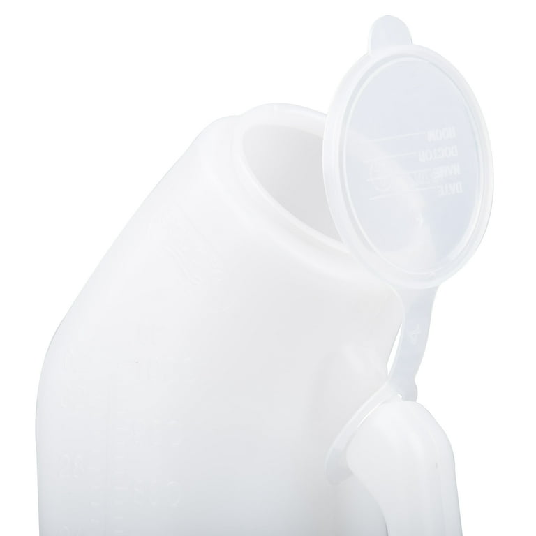 Drive Medical Male Urinal With Cap, 32 ounce Capacity - FGRTLPC23201M 