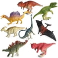 thumbnail image 1 of Dinosaurio Jurásico Vida Salvaje Modelo De Juguete Conjunto Dinosaurio Simulación Juguetes Para Niños Regalo De Cumpleaños 8 Unids/Set Serendint FN006513-00, 1 of 6