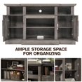 LGHM Farmhouse TV Stand for TVs up to 65", Modern Tall TV