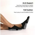 thumbnail image 4 of No Show Athletic Socks 5-10 Pairs Hiking Running Ankle Socks For Women Cushion Low Cut Socks, 4 of 5