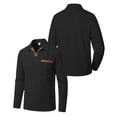 thumbnail image 6 of Mens Shirts, Men's Casual Shirts Classic Long Sleeve Basic Button T-Shirt Lapel Lightweight Fall Golf Tops with Pocket Black XXXL, 6 of 6