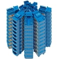 thumbnail image 5 of iMBAPrice Keystone Punch Down Jack Cat5e RJ45 Cable Connectors & Wire - Blue, 25 Count per Pack, 5 of 5