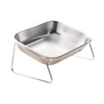 thumbnail image 4 of Comedero para Mascotas Elevado de Acero Inoxidable Soporte Firme Y Ergonómico Base Antideslizante Resistente Al Desgaste Cuenco Extraíble Y Fácil de L, 4 of 9