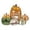 G, variant on 5 Pcs Fall Pumpkin Decor for Home Thanksgiving Wooden Table Centerpiece Decorations Fall Wooden Pumpkin Signs for Autumn Farmhouse Home Living Room Kitchen Mantle Tabletop Supplies