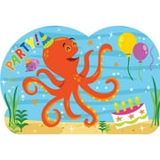 Amscan Ocean Buddies Party Invitations, 8 Count