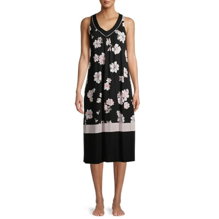 Secret Treasures Modern Midi Sleepwear Dress (Women's Plus), 1 Pack