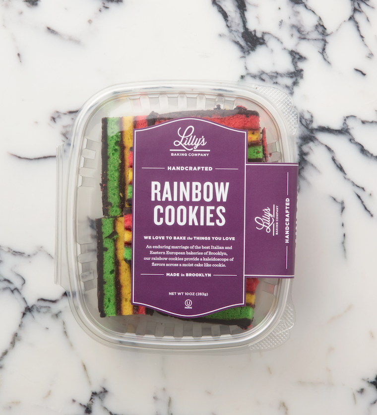 Lilly's Baking Company Rainbow Cookies Kosher, Dairy Free 8 oz
