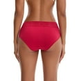 thumbnail image 2 of Unique Bargains Lace Mid Rise Briefs Underwear L Red, 2 of 6
