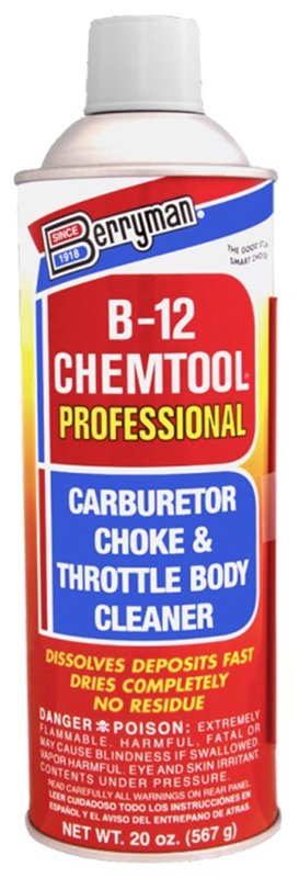 15 ... Berryman 0116 B-12 Chemtool Carburetor Fuel System and Injector Cleaner