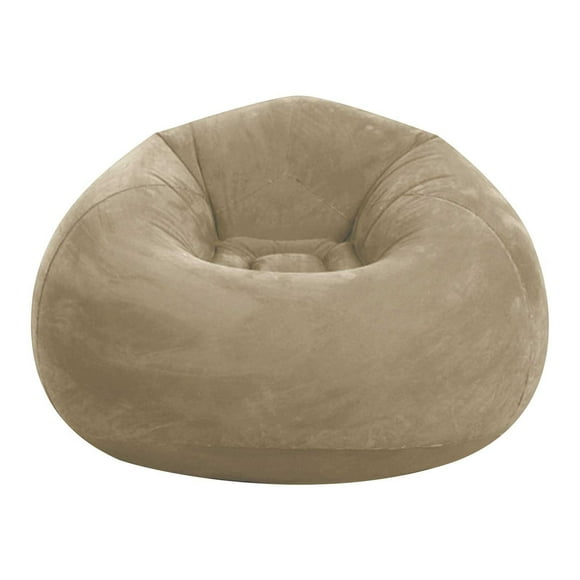 Xihbxyly Sofá Inflable de Fútbol, Cómodo y con Taburete, Ideal para Interiores y Exteriores, Ideal para Relajarse o Socializar, con Temática Deportiva, para Una Persona.