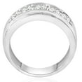 thumbnail image 2 of Pompeii 1 ct Mens Diamond Five Stone Wedding Ring Platinum (G/H,I1), 2 of 7