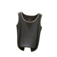thumbnail image 1 of Timegard Camisole pour Femmes Col Rond Vêtements d'Intérieur Sans Manches Douce Décontractée Pyjamas Chandails Hauts T-Shirt Basique, 1 of 4