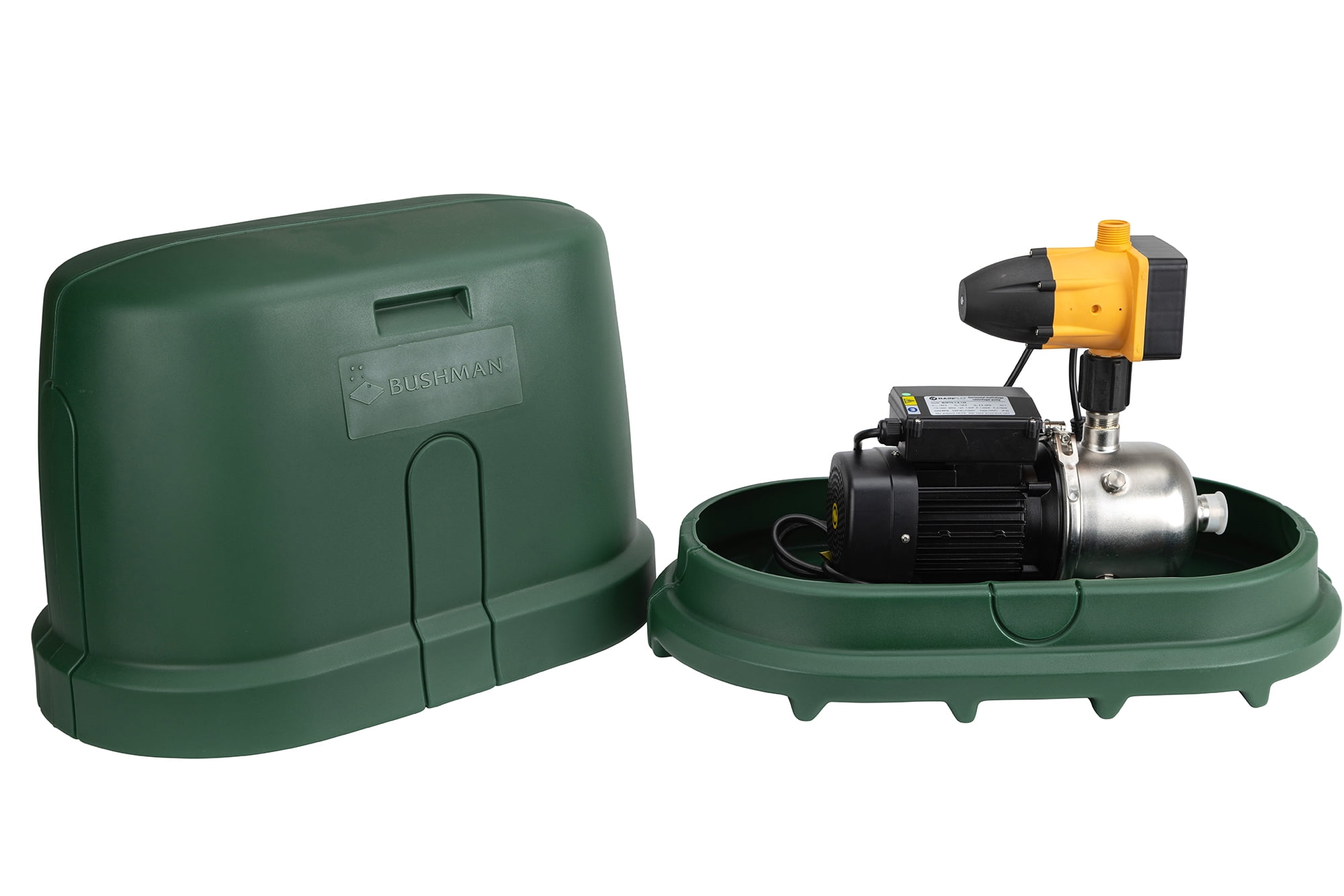 Bushman Rainwater Harvesting Pump Housing Cover, Forest Green