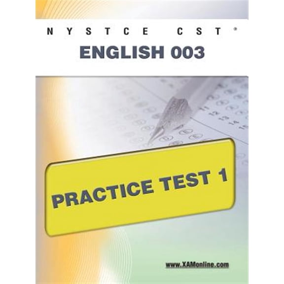 Pre-Owned Nystce Cst English 003 Practice Test 1