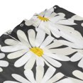Black White Daisy Shower Curtains For Bathroom Decor Waterproof