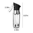 thumbnail image 3 of Mouliraty Oil Sprayer For Cooking,2-in-1 Oil Bottle Sprayer, 200ml Double-headed Oil Vinegar Bottles Oil Dispenser For Fryer Vinegar, Olive Oil Spray For BBQ, 3 of 7