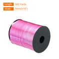 thumbnail image 2 of 500 Yards Metallic Curling Ribbon Shiny Crimped Balloon String 5mm for Christmas Florist Gift Wrapping Rose Red, 2 of 6
