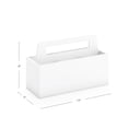 thumbnail image 2 of Martha Stewart Kids' Wall Caddy - Creamy White, 2 of 5