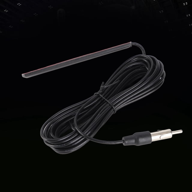 ANT 309 Car Radio Aerial, Frequency Range 85 112MHZ, Easy Installation with 5m Cable for Most Cars