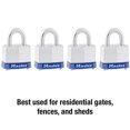 thumbnail image 3 of 3QLD 1-9/16 In. Laminated Steel Padlock (4-Pack), 3 of 6