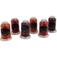 thumbnail image 1 of SuperB Fil à Broder en Polyester Rouge Orange, 1000 m, 6 Paquets, 1 of 3