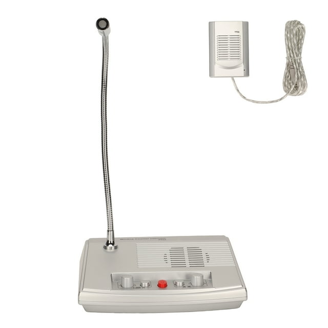 Window Intercom,Window Intercom System Premium Counter Intercom Speaker Window Intercom System Industry-Leading Standards