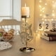thumbnail image 5 of Adornos navideños, adornos navideños, regalos navideños, porta velas navideño, adorno dorado para ventana, decoración navideña de hierro, decoración, ambientador, porta velas, candelabro de hierro vin, 5 of 6