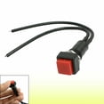 thumbnail image 6 of 5x Red Square Pre-Wired Momentary Push Button Switch Reset 1/2" AC 250V Car 12V, 6 of 6