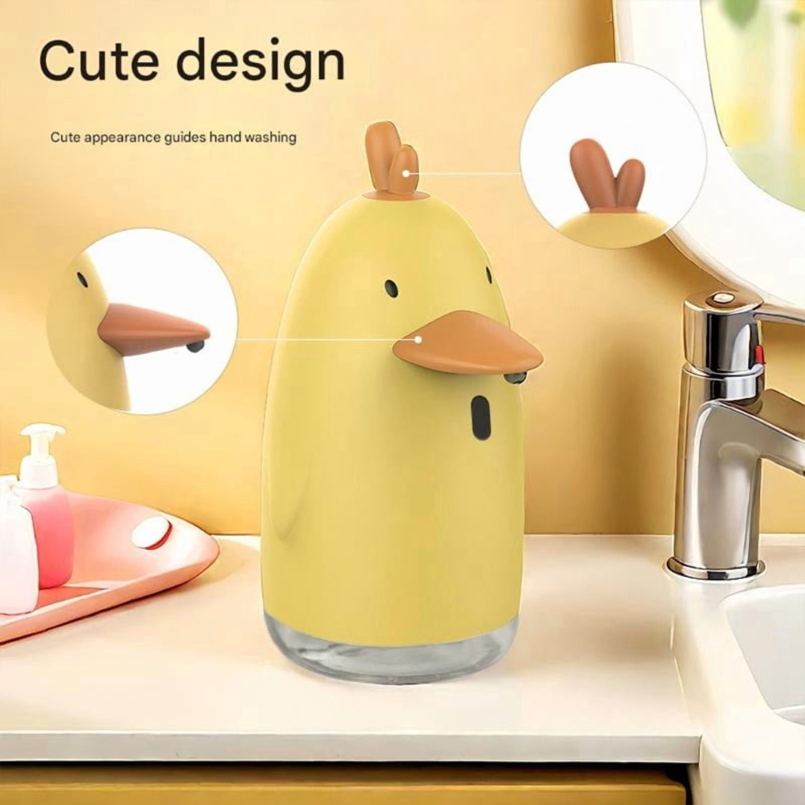 Automatic Foaming Hand Soap Dispenser Lovely Duck Automatic Induction Foam Hand Washer Foam Soap Dispenser