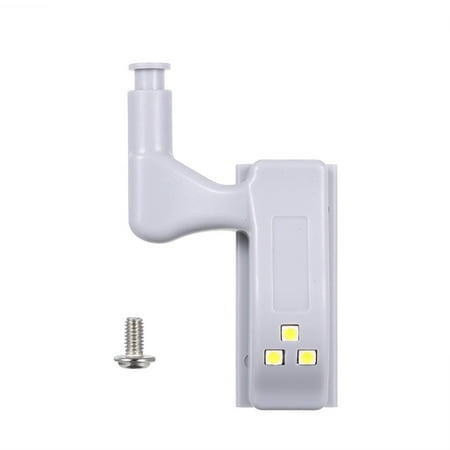 

Sensor Hinge Lamp for Kitchen Cabinet Cupboard Closet Wardrobe White