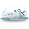 thumbnail image 4 of GZHJMY Christmas Snowman Throw Pillow Cover 20 x 20 Inch, Soft Square Cushion Case for Home Couch Sofa Bedroom Car Farmhouse Decor Home Decor, 4 of 7