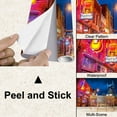 thumbnail image 4 of Peel and Stick Wallpaper Lower Broadway Honky Tonks Nashville Tennessee Modern Art Wall Mural Decor Self Adhesive and Removable 100in x 144in, 4 of 8