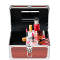 thumbnail image 2 of Cosmetiquera Maletin Estuche Organizador Belleza Xtellar Color Marrón, 2 of 3