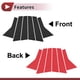 thumbnail image 3 of Pegatina Antirrayaduras para el Pilar de la Ventana de la Puerta de Unique Bargains, Cubierta Exterior para Volvo XC60 2009-2017, Negro, Frontal, Trasero, Izquierdo, Derecho, 3 of 6