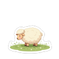thumbnail image 4 of cartoon Sheep Stickers, Waterproof Sheep Sticker for Water Bottle Laptop Phone Cases Planner Skateboard Luggage Helmet Party Favor Decor, Ideal for Adults Teens Teacher Rewards, 4 of 9