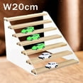 thumbnail image 4 of Clear Acrylic Rack Dolls Model Toys Display Ladder Riser 7, 4 of 8
