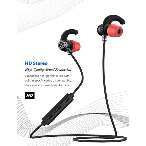 Ixir Apple Bluetooth, Wireless Headphones Bluetooth 4.1 Earbuds with Mic , Sweat Proof Earphones