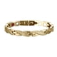 thumbnail image 2 of Pulsera Pareja Terapia Magnética Twisted Dragon Brazaletes Desmontables (oro), 2 of 7