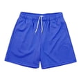 thumbnail image 2 of EaskTriop Men's Athletic Shorts Mesh Basketball Shorts Quick Dry Lightweight Performance Workout Gym Training Shorts with Drawstring, 2 of 6