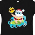 thumbnail image 4 of Inktastic Surfing Santa Boys or Girls Toddler T-Shirt, 4 of 5