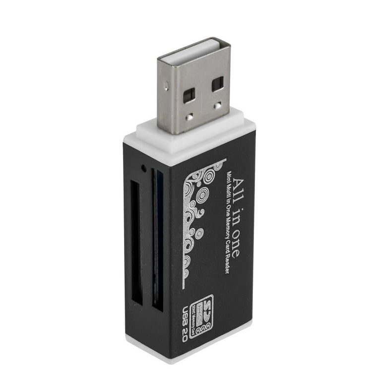 Acuvar USB 2.0 Compact Ultra High Speed Card Reader and Writer for