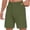 Green#2, variant on Axiiglly Golf Shorts Men Flat Front Zipper Button Elastic Waist Chino Cargo Shorts Plus Size Hiking Athletic Shorts, S-3XL