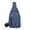 bleu, variante sur Sacs Bandoulière pour Femmes Sac à Bandoulière Sac d'Épaule Petit Sac à Bandoulière Poitrine Bandoulière Sac à Bandoulière Étanche Sangle de Sac de Voyage pour Hommes Femmes Garçons avec Trou pour Écouteurs