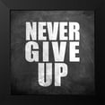thumbnail image 2 of Allen, Kimberly 20x20 Black Modern Framed Museum Art Print Titled - Never Give Up, 2 of 5