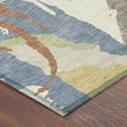 thumbnail image 3 of Addison Rugs Chantille Indoor/Outdoor Transitional Abstract Taupe Machine Washable Round Rug, 8' x 8', 3 of 7